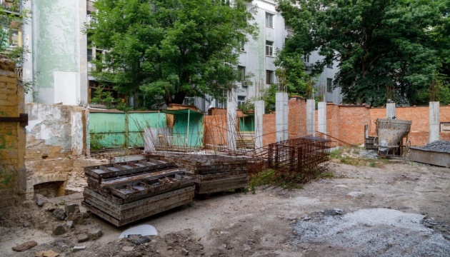 МКСК не давало дозволів на проведення робіт на фундаментах палацу Розумовського в Києві
