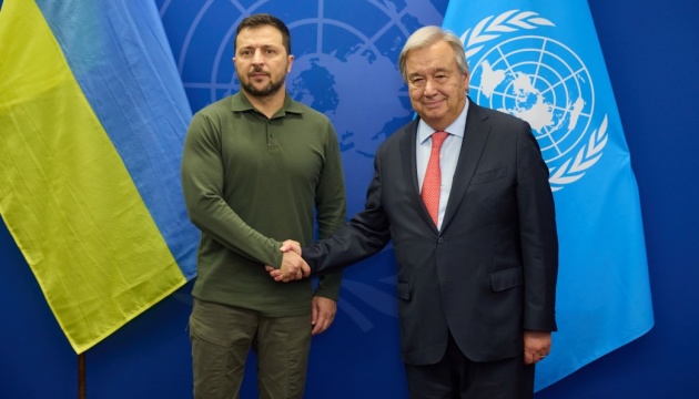 Зеленський провів телефонну розмову із генсеком ООН Гутеррешем