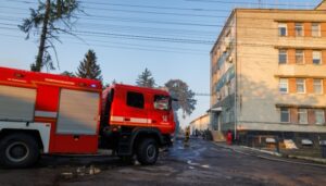 На Вінниччині ліквідували масштабну пожежу в лікарні