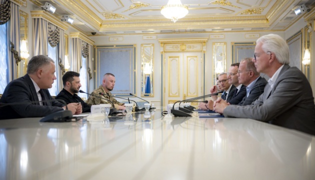 Зеленський провів зустріч з лідерами двох коаліційних фракцій Бундестагу