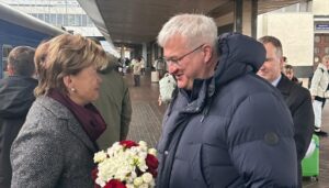 До Києва прибула глава МЗС Латвії