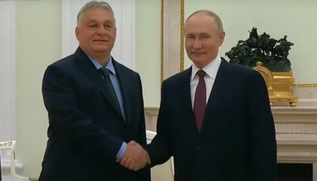 Орбан на зустрічі з Путіним запропонував Будапешт як майданчик для мирних переговорів