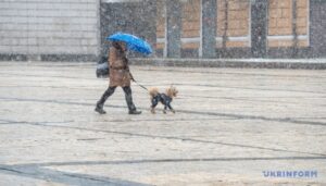 В Україні у вівторок подекуди мокрий сніг і дощі, від 2° морозу до 9° тепла