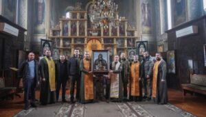 Силам спеціальних операцій передали ікону їхнього покровителя - Святого Іллі Муромця Києво-Печерського
