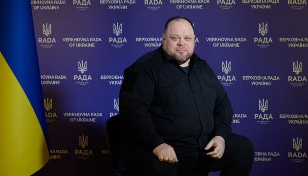 Стефанчук записав звернення до іноземних парламентів зі знеструмленої Ради