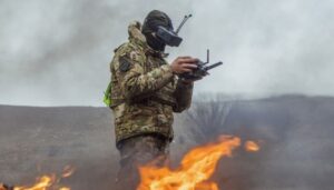 На Харківщині прикордонники за допомогою дрона взяли в полон російського військового