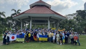 Марш за мир у Бангкоку: українська громада та дипломати вшанували роковини російського вторгнення