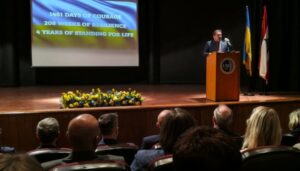 У Бейруті четверті роковини вторгнення РФ вшанували у провідному університеті Лівану