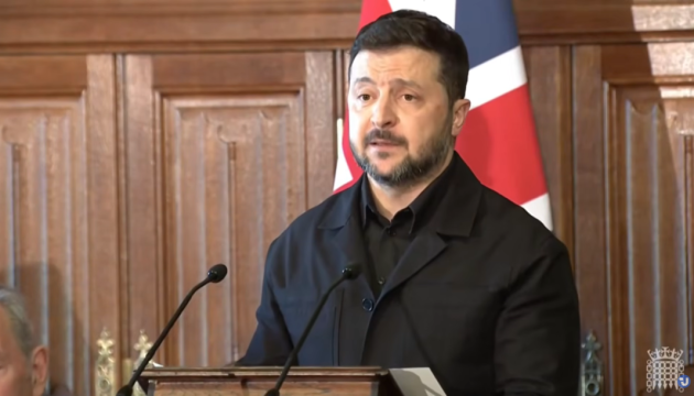 Зеленський: Якщо зло переможе, еволюція війни подолає навіть океан